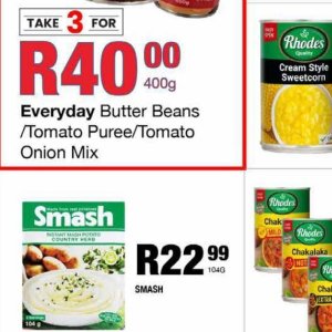 Purees at Take n Pay