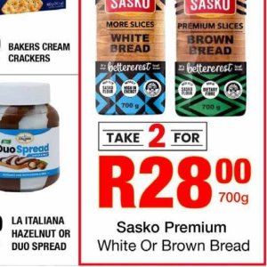 Bread at Take n Pay