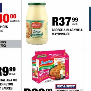 Mayonnaise at Take n Pay