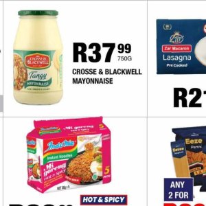 Mayonnaise at Take n Pay