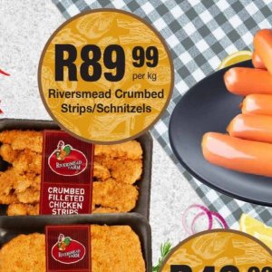 Schnitzel at Take n Pay