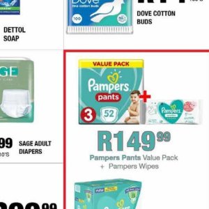 Diapers at Take n Pay