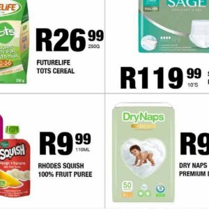 Purees at Take n Pay