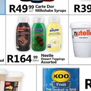 Dessert at Take n Pay