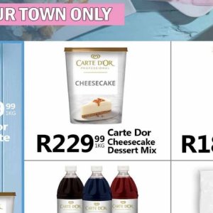 Cheesecake at Take n Pay