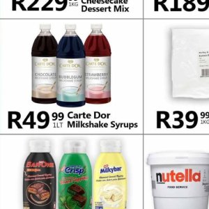 Syrup at Take n Pay