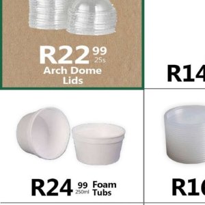 Lids at Take n Pay