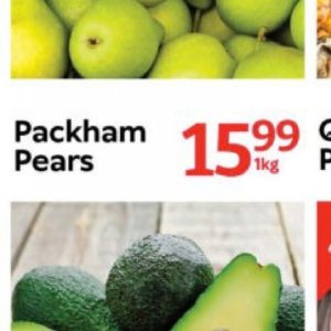 Pears at Oxford freshmarket