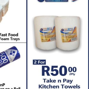 Towels at Take n Pay