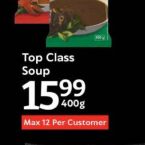 Soup at Oxford freshmarket