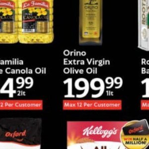 Olive oil at Oxford freshmarket