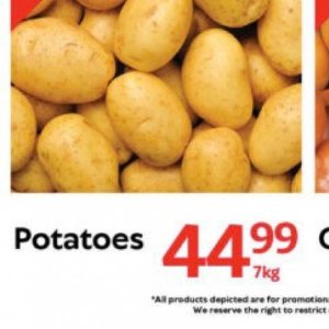 Potatoes at Oxford freshmarket