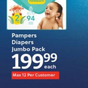 Diapers pampers  at Oxford freshmarket