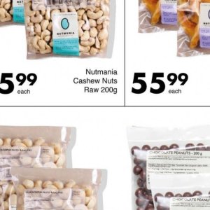 Cashew nuts at Save Hyper