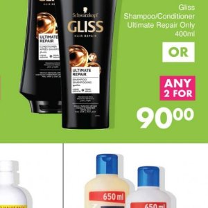 Shampoo gliss  at Save Hyper