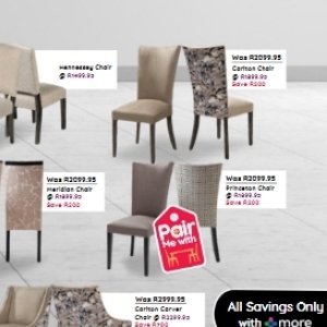 Chair at Bradlows/Morkels