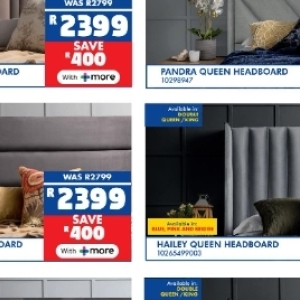 Headboard at Russells