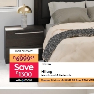 Headboard at Bradlows/Morkels