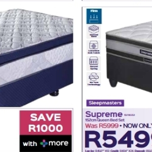 Bed at Sleepmasters