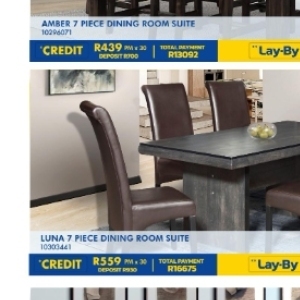 Dining room set