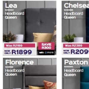 Headboard at Sleepmasters