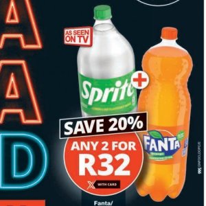Fizzy drink at Checkers