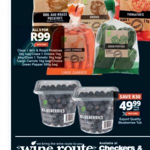 Carrots at Checkers