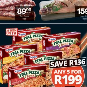 Pizza at Checkers