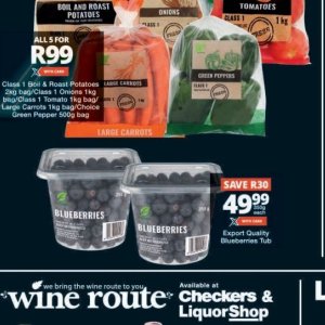 Carrots at Checkers