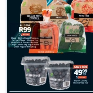 Potatoes at Checkers