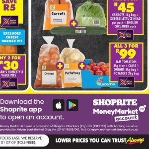Potatoes at Shoprite