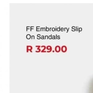 Sandals at Foschini