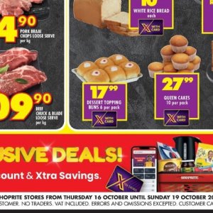 Buns at Shoprite