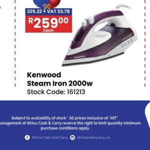 Iron at Africa Cash and Carry
