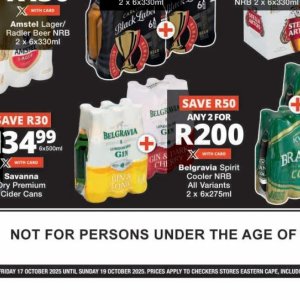 Gin at Checkers