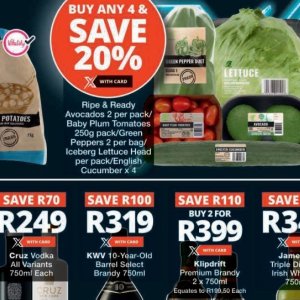 Tomatoes at Checkers