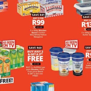 Margarine at Checkers