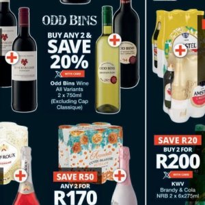 Wine at Checkers