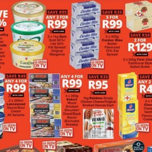 Margarine at Checkers