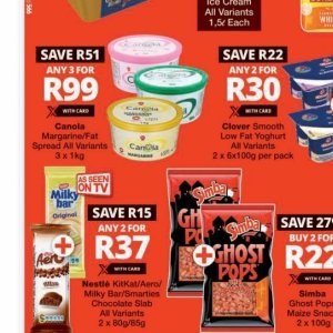 Margarine at Checkers