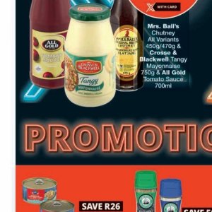 Mayonnaise at Checkers