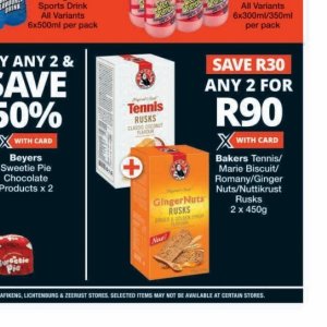 Biscuits at Checkers