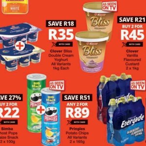 Yoghurt at Checkers