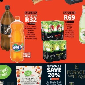 Fizzy drink at Checkers