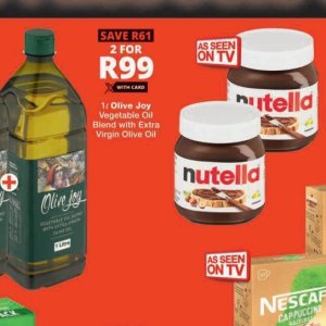 Olive oil at Checkers