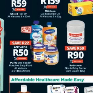 Yoghurt at Checkers