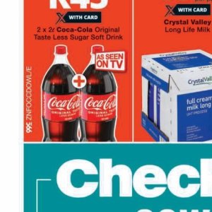  Coca Cola at Checkers