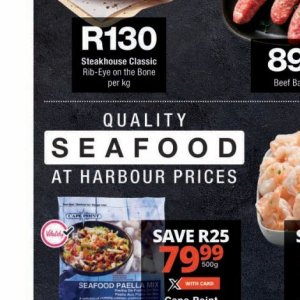 Seafood at Checkers