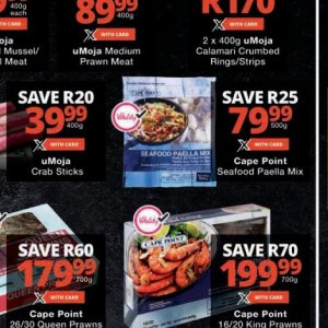 Seafood at Checkers