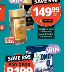 Coffee nescafe  at Checkers